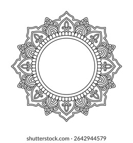 Abstrato Natureza Círculo Mandala Design