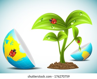 Abstract nature concept.
