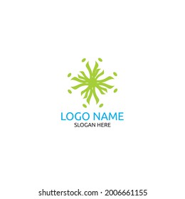 abstract nature Creative Symbol logo 