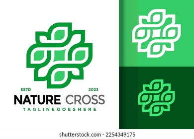 Resumen Naturaleza Trayectoria Logotipo Logotipos Diseño Elemento Material Vector Plantilla de Ilustración
