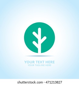 Abstract Nature Element logo, design concept, emblem, logotype element for template.