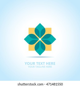 Abstract Nature Element logo, design concept, emblem, logotype element for template.