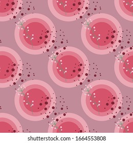 Naturaleza abstracta y diseño sin fisuras de flores. Puede utilizarse para imprimir, planchar, tela, presentación, textil, banner, póster, papel pintado