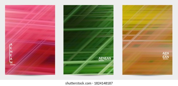 Abstract nature flyer with speed moving fast bright blurred lines. Natural colors earth environmental background. Fluid motion gradient texture.