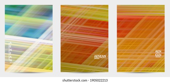 Abstract nature flyer with speed moving fast bright blurred lines. Natural colors earth environmental background. Fluid motion gradient texture.