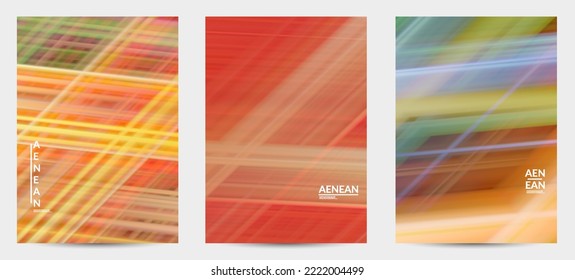 Abstract nature flyer with speed moving fast bright blurred lines. Natural colors earth environmental background. Fluid motion gradient texture.