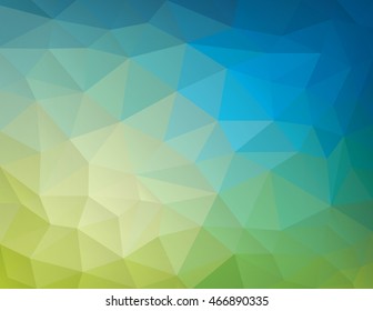 Abstract nature geometric triangular low poly background