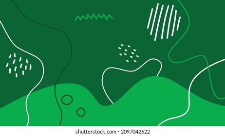Resumen de la naturaleza de fondo verde.