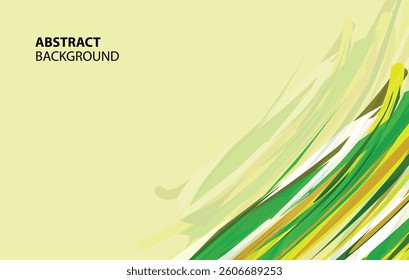 abstract nature green template background