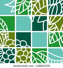Abstract nature icons