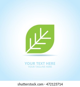 Abstract Nature logo, design concept, emblem, icon, logotype element for template.