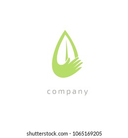 Abstract nature logo icon vector design. healthy food, ecology, spa, business, diet vector logo. Editable Design. Happy people with leafl logo. Fitness, sport web icon.