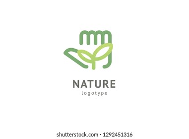Abstract nature logo icon vector design. Healthy eco food, ecology, spa, business, diet , yoga, Environment day vector logo. Editable Design. Happy people with leaf logo. Fitness, sport web icon.