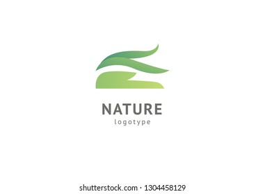Abstract nature logo icon vector design. Healthy eco food, ecology, spa, business, diet , yoga, Environment day vector logo. Editable Design. Happy people with leaf logo. Fitness, sport web icon.