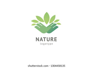 Abstract nature logo icon vector design. Healthy eco food, ecology, spa, business, diet , yoga, Environment day vector logo. Editable Design. Happy people with leaf logo. Fitness, sport web icon.