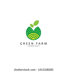 Abstract nature logo icon vector design