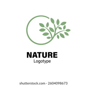 Abstract nature logo icon vector design. Healthy eco food, ecology, spa, business, diet , yoga, Environment day vector logo. Editable Design. Fitness web icon