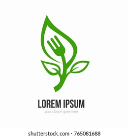 Abstract nature logo template
