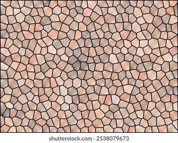 Fondo de textura de mosaico pétreo de plástico de mármol de baja poli de la naturaleza Abstractas.
