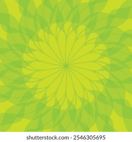 Abstract nature orange circular background vector image