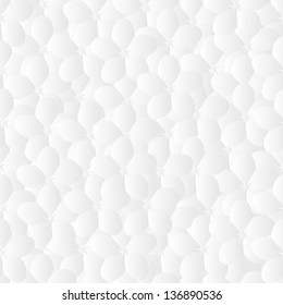 Abstract Nature Pattern with flowers.