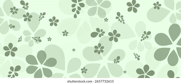 Patrón abstracto de la naturaleza con flores. Fondo floral. 