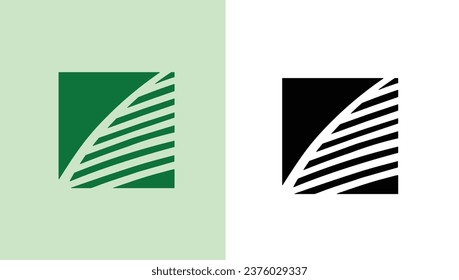 Resumen de la naturaleza del logotipo de la hoja de planta icono de la ilustración del diseño del vector.