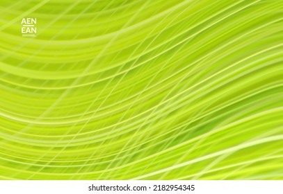 Abstract nature wallpaper with wavy motion lines. Natural colors earth environmental background. Fluid motion gradient texture. Art of fluid gradients creates painting pattern of nature.