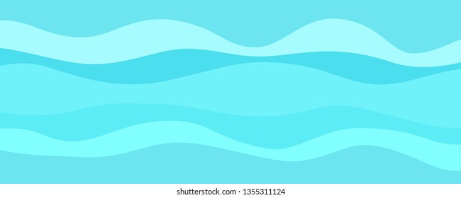 Abstract nautical wallpaper of the surface. Wavy sea background. Pattern with waves. Multicolored texture. Decorative backdrop