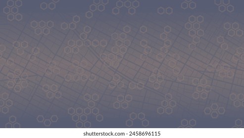 Abstract navigation plan of urban area. Generic city map with signs of streets, roads and house. Simple scheme of city. Colored flat, editable vector illustration.