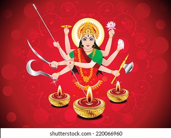 abstract navratri background vector illustration