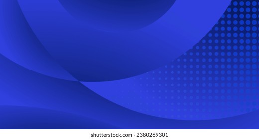 abstract navy blue colorful dynamic wave background