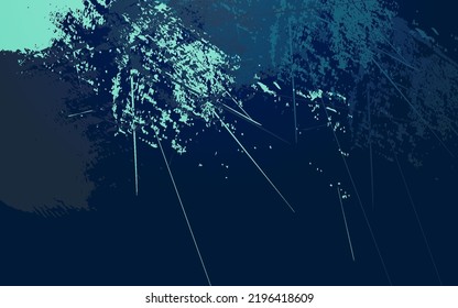 Abstract navy blue grunge texture background vector