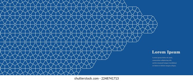 abstract navy white hexagon, geometric texture background, polygon pattern, technology concept