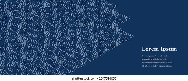 abstraktes weißes Dreieck der Marine, geometrischer Texturhintergrund, Polygonmuster, Technologiekonzept