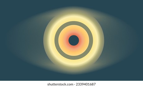 Abstract nebula ring eye glowing background. This creative space theme background will help you to express your project more easily than ever. 