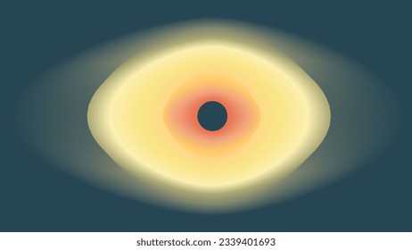 Abstract nebula ring eye glowing background. This creative space theme background will help you to express your project more easily than ever. 