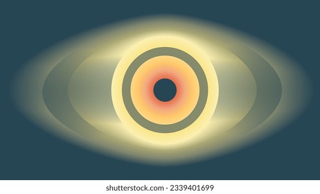 Abstract nebula ring eye glowing background. This creative space theme background will help you to express your project more easily than ever. 