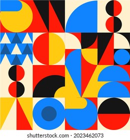 Abstract Neo Geometric Background Vector