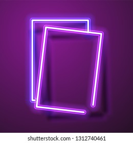 Abstract neon background