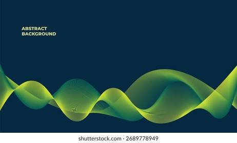 Abstractas fondo de neón mezclado líneas de arte, Plantilla de fondo de la página de aterrizaje.