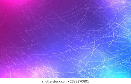 Abstract neon background with chaotic glowing lines. Fashion Concept. Futuristic Internet interweaving of cables nodes, beautiful background of modern technologies data cloud. Technology Vector EPS10.