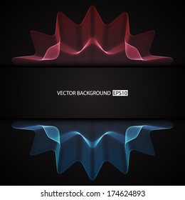 Abstract neon background. EPS10 vector