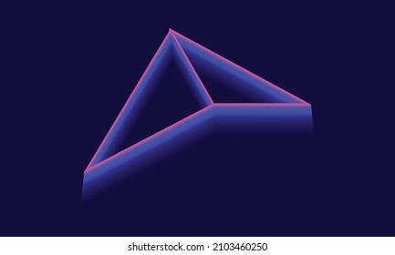 abstract neon background. geometric neon vector