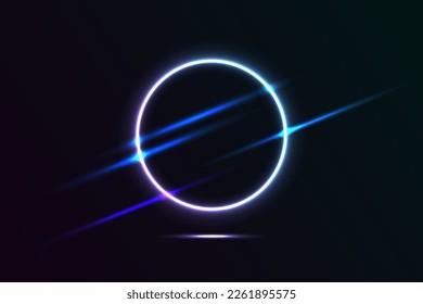 abstract neon background for logo business or background