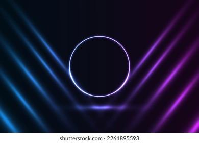 abstract neon background for logo business or background
