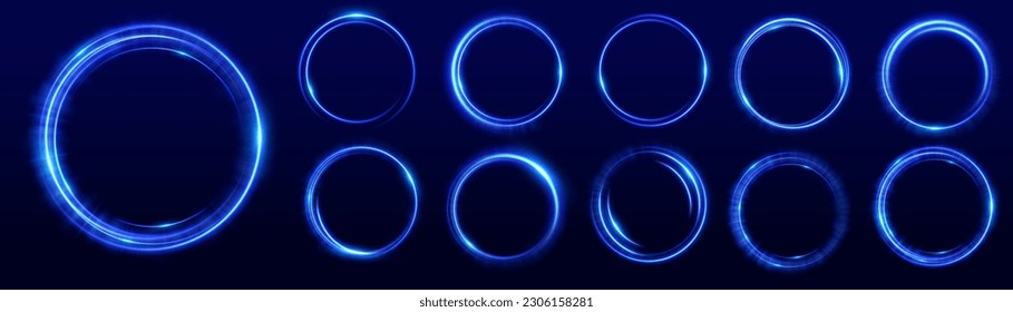 Abstract neon background. luminous circle. Luminous spiral cover. Wake wave, fire path trail line and swirl effect curve. Food isolated. space tunnel. Ellipse shimmery color. shiny glitter