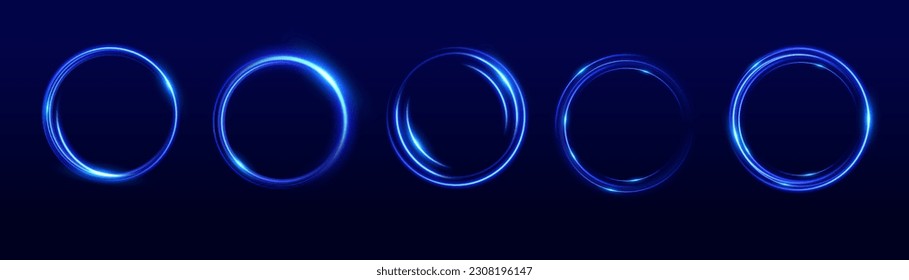 Abstract neon background. luminous circle. Luminous spiral cover. Wake wave, fire path trail line and swirl effect curve. Food isolated. space tunnel. Ellipse shimmery color. shiny glitter