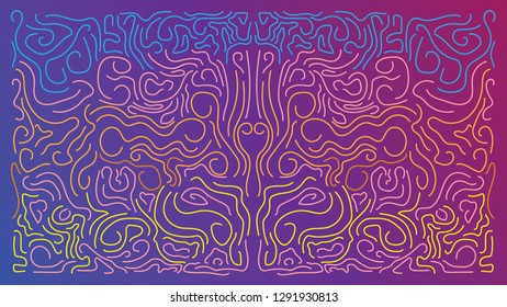 Abstract Neon Background Wallpaper