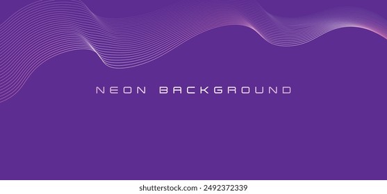 Abstract Neon backgrounds suitable for social media backgrounds and banners or cover images